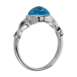 Ipetboom Moonstone Decorative Finger Ring for Women Minimalist Thumb Ring Wedding Hand Jewelry for Engagements and Special Occasions