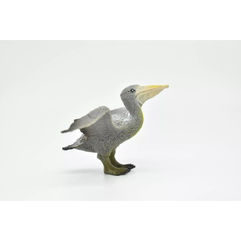 CWG Pelican Toy, Realistic Brown Museum Quality Rubber Replica, Hand