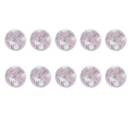 10Pcs Nursing Breast Pads Reusable Washable Breathable Comfortable Breastfeeding Nipple Pads with Storage Bag Rabbit
