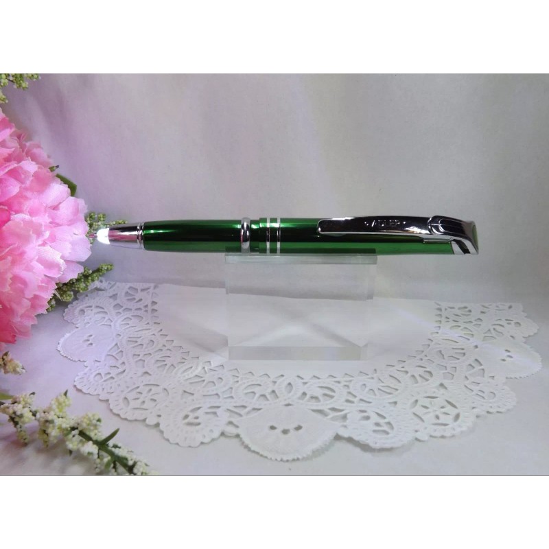 3 in 1 Medina Lighted Tip Green Stylus LED Flashlight