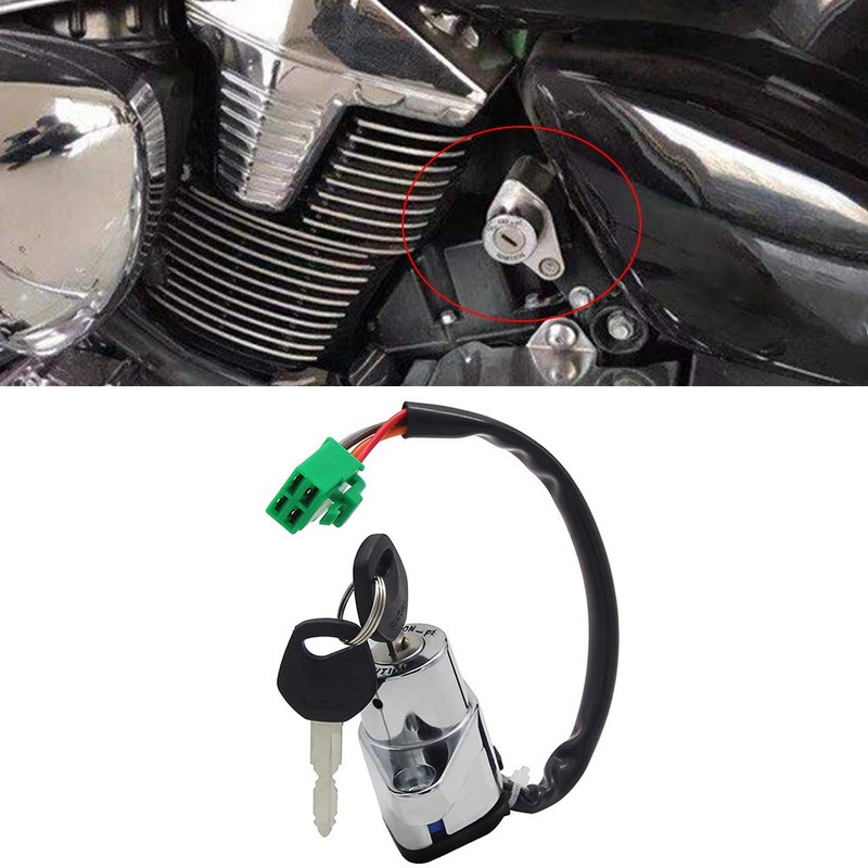 Ignition Key Switch Lock Electrical Set for Suzuki VS700 VS750