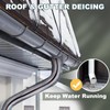 SnulyHeet Electric Heat Cable for Roofs and Gutters with Clips