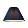 Classic Traditional 10" Navy Midnight Blue Cotton Coolie Lampshade Suitable