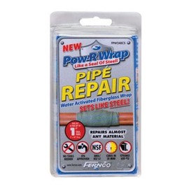Fernco Fiberglass Repair Kit, 2 x 48 in, Gray