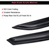 cciyu Side Window Deflector Window Deflector Sun Rain Guard 4Pcs