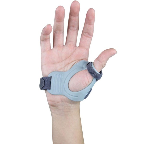 CMC Joint Thumb Arthritis Brace - Restriction Stabilizing Splint for Osteoarthritis and Other Thumb Pain Relief - Small - Right Hand