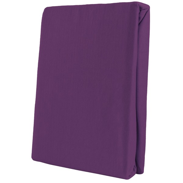 Leonado Vicenti Classic Fitted Sheet, 100% Jersey Cotton, in Many