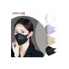 Kukdae Mask [1+1] KF94 국대마스크 일회용 새부리형 2D 소형 중형