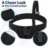 Adjustable Shoulder Holster – Black Underarm Holster with Retention Strap