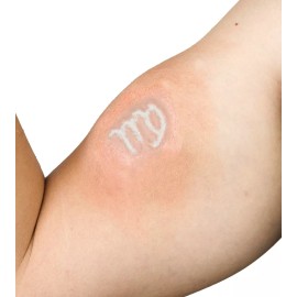 Ghoulish Productions Aplicación Maquillaje Fluorescente Signo Del Zodiaco Virgo