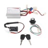12V 500W Electric Bike Controller Speed Control Switch Key Lock