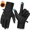 Warm Winter Gloves, Running Gloves Mens Womens Thermal Lightweight Anti-Slip