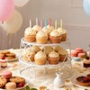 70 Pack 3500 Count Birthday Candles Bulk Multicolored Spiral Candles