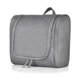 YOHOM Kulturbeutel zum Aufhängen, groß, Grau, Grau, Classic