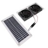 Solar Powered Fan 50W Light Portable Multi Purpose Strong ABS
