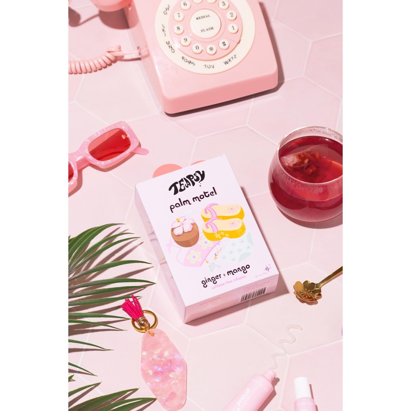 Teapsy "Palm Motel" Tea | Ginger & Mango Tea |
