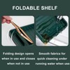 Set of 2 Cooking Spoon Rest, Foldable Pot Lid Holder,