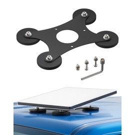 Starlink Mini Mount Magnetic 240Lbs - No Drill Car Roof Mount for Truck, RV, Boat - Heavy Duty Universal Antenna Holder with Quick Release, All-Terrain Grip