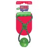 KONG Squeezz Ball with Handle Dog Toy, Medium
