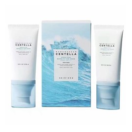 SKIN1004 Madagascar Centella Hyalu-Cica Water-Fit Sun Serum SPF50+ PA++++ – Lightweight Korean Sunscreen with Hyaluronic Acid, No White Cast, Hydrating Daily UV Protection for All Skin Types 2-pack OTC