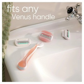 Gillette Venus Women's Comfortglide White Tea 3Blade Razor with 2 Cartridges