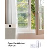 Zoiinet Door Sensor Outlet Plug Kit, Wireless Mini Contact Window