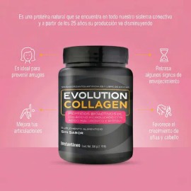 Colágeno Hidrolizado + Ácido Hialurónico y Biotina 500g | 50 Servicios | Péptidos de Colágeno | Suplemento Alimenticio | Sin Azúcar | Para Cabello Pie