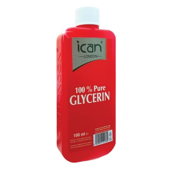 ican london 100% pure glycerin 100ml Fragrance Free, Super Hydrating