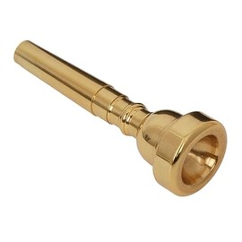 Kisangel Copper Trumpet Mouthpiece Golden for King Precision Engineered for High Register Performance Replacement for Trumpet Players