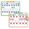 Aizweb Phonemic Awareness Dry Erase Board,9" x 12" Syllable Small