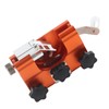 Orange Hand Cranked Chainsaw Sharpener 30° Portable Manual Chainsaw Chain