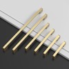 Asidrama 10 Pack 5 Inch(128mm) Brushed Gold Cabinet Pulls Gold