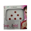 Health with Ayurveda Maroon Bindis With Crystal Stone Medium Size