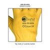 SAFTA Fleece lined thermal work gloves, Winter Leather Driving Gloves
