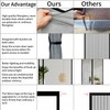 CHIYUNS Reversible Left Right Side Opening Screen Door Mesh Magnetic