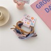 OWIEOW Hair Rubber Ring Rubber Knotless Inner Diameter Set of