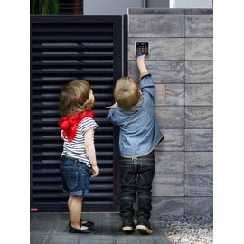 Orno ZS-816 Waterproof Combination Lock Compatible with Card Reader and Touchless Key Reader, Waterproof IP68, EPROM Memory, Black