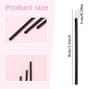 600pcs Disposable Lip Applicators, Black Disposable Lip Wands Lipstick Applicator