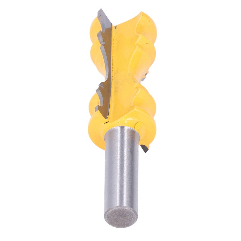 Chair Rail Molding Router Bit Carbon Steel Alloy Crown Shape