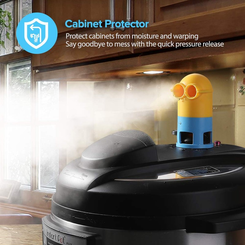 Goldlion Steam Diverter Pressure Release Accessory Compatible with Instant Pot