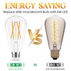 GvvooHome LED Edison Bulbs, E26 Bulb 60 watt Equivalent, Non-Dimmable,