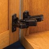Salice 165° Cabinet Hinges, Face Frame, Titanium Finish, 1/2'' Overlay