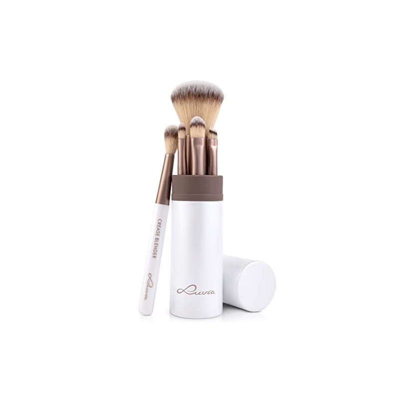 Brush Set Make-Up Luvia, Travel Set Macchiato, 5 Cosmetic Brushes