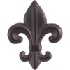 Atlas Homewares 4006-O 2-1/4-Inch Fleur D'Lis Knob, Aged Bronze