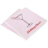 C.R. Gibson TW4-23698 Holiday Cheer Disposable Paper Cocktail Napkins for