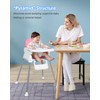 3-in-1 Baby High Chair, Adjustable Convertible Infant Baby Feeding Chair