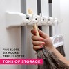 EXTRA GRIP Mop & Broom Holder Wall Mount - Wall