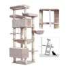 Gitelsnour Cat Tree for Indoor Cats Large Adult, 74" Cat