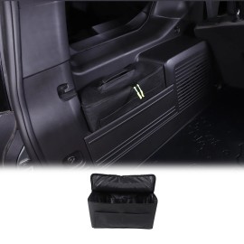 Carworld66 Fits For Hummer EV SUV 2024-25 Black Car Trunk Left Side Storage Bag 1PC
