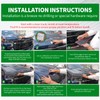 CZmenghe Hood Protector Compatible with 2019-2025 Chevy Silverado 1500 Hood